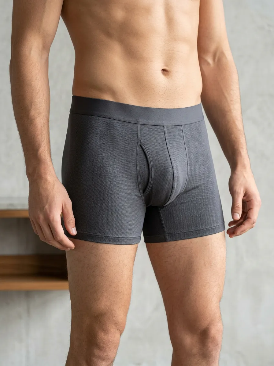 Textured Performance Boxer Briefs