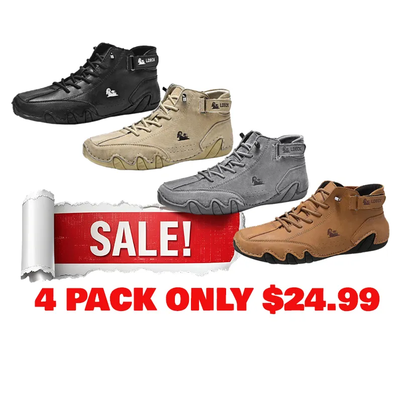 Men's Waterproof and Breathable Orthopedic Footwear