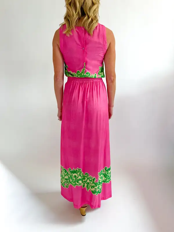 Textured Skirt Pull On
