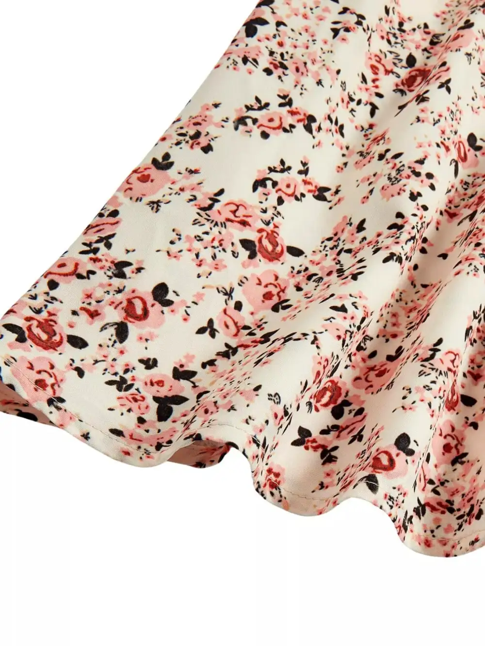 Soft Touch Floral Printed Mini Dress