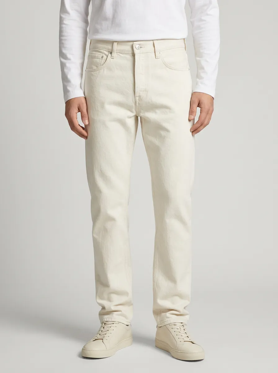 Off Solid Color Jeans