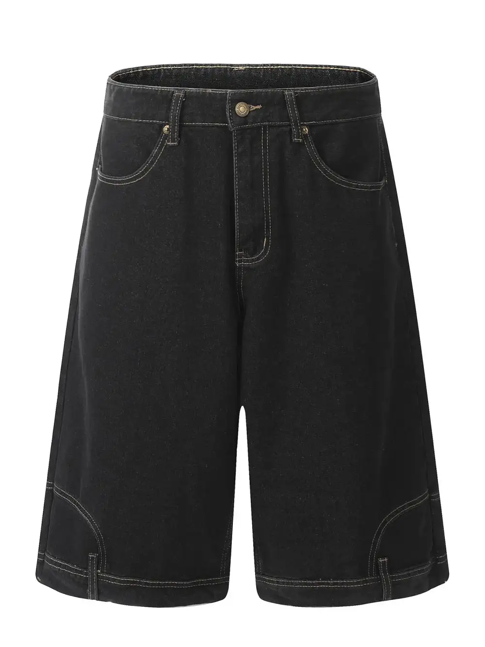 Modern Relaxed Cotton Blend Casual Shorts
