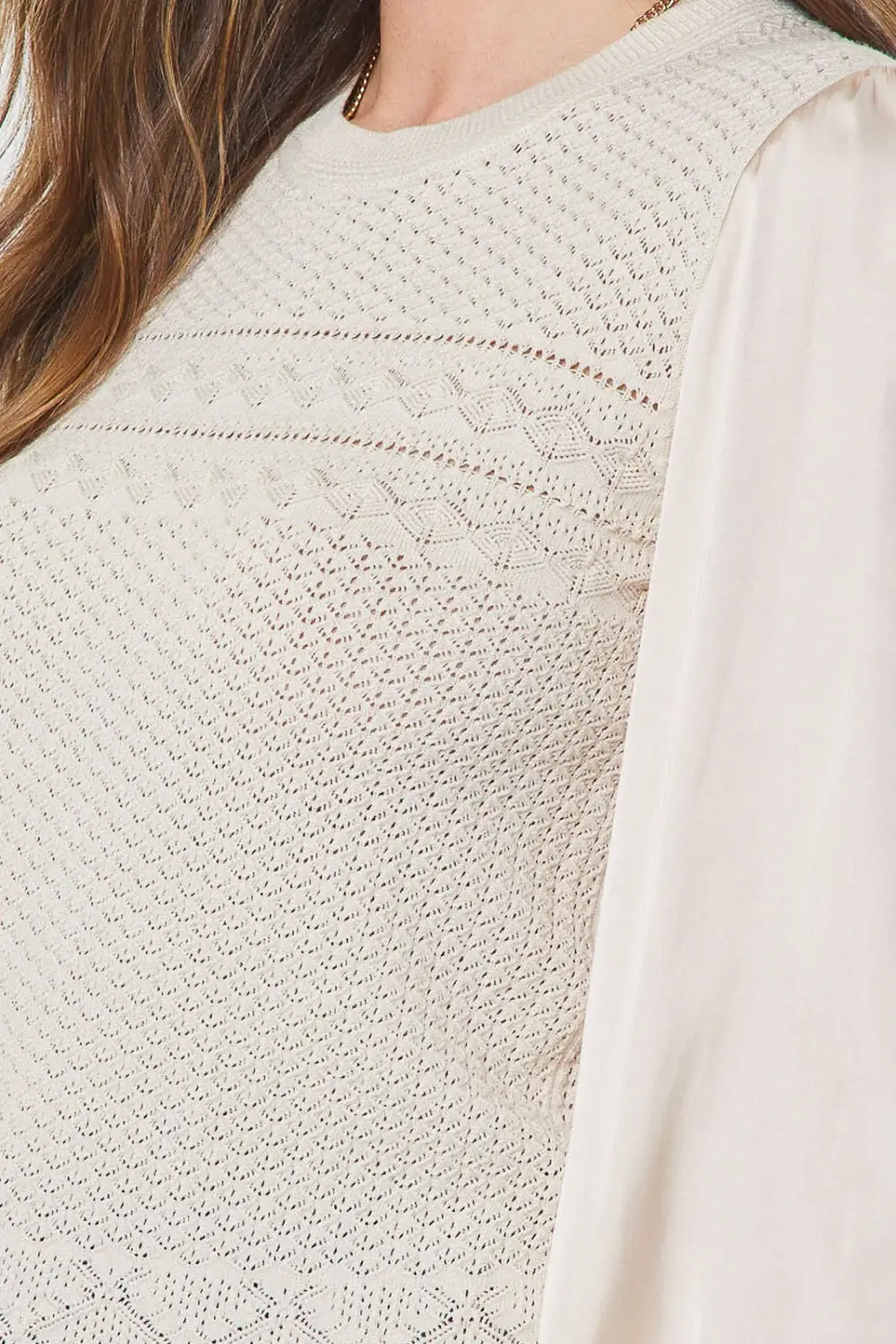 Chiffon Sleeves Top