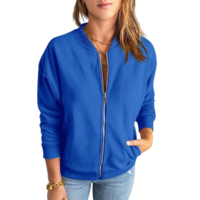 Women's Zipper Sweatshirt Jacket