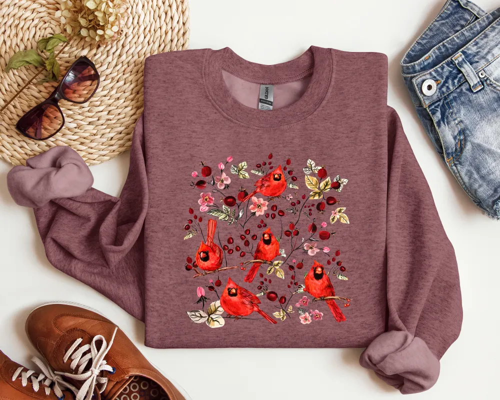 Songbird Graphic Crewneck Sweatshirt