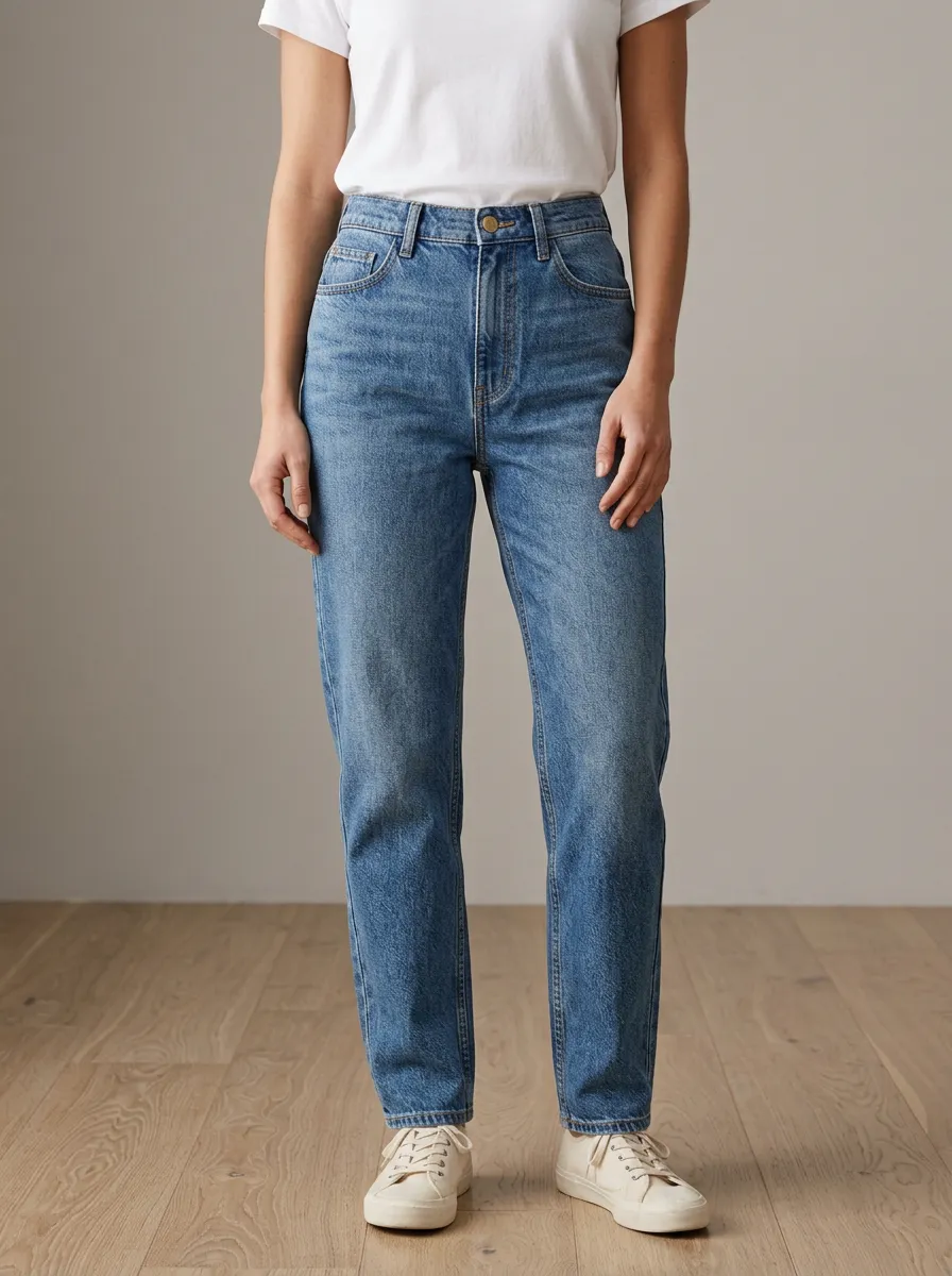 Heritage High-Rise Denim Jeans