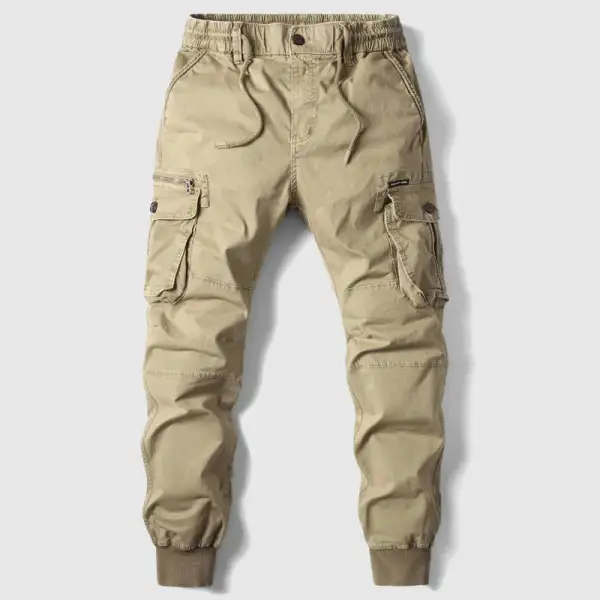 Men's Cargo Jogger Pants Stretch Material with Pockets Cargo Pants