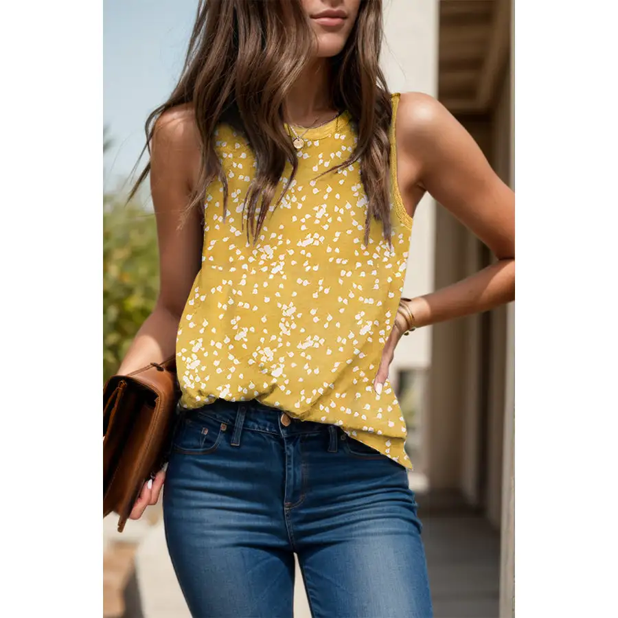 Modern Round Neck Tank