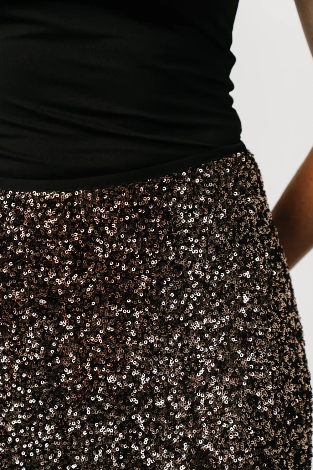 High-End Comfortable Sequin Skirt