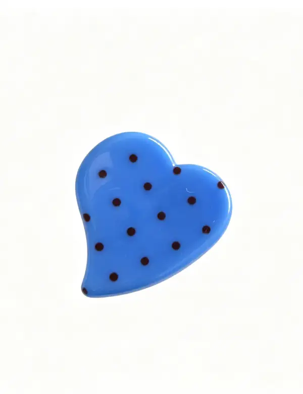 Heart Shape Dots Mini Hair Hair Claw Clip