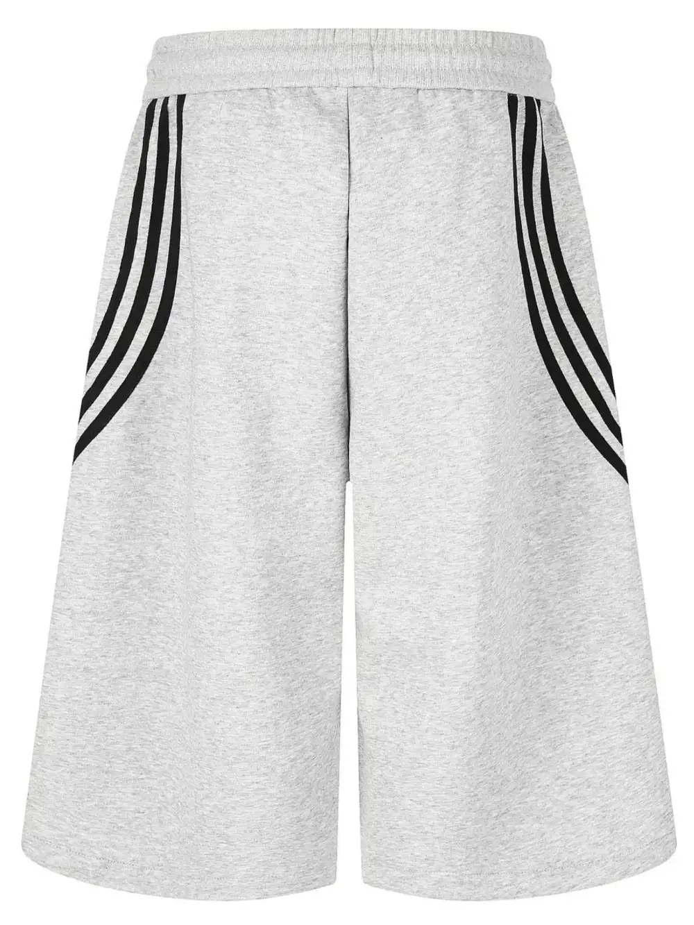 Men's Striped Wide Leg Cropped Pants