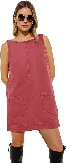 👗 Women’s Corduroy Overalls Dress – Soft, Cute & Effortlessly Stylish