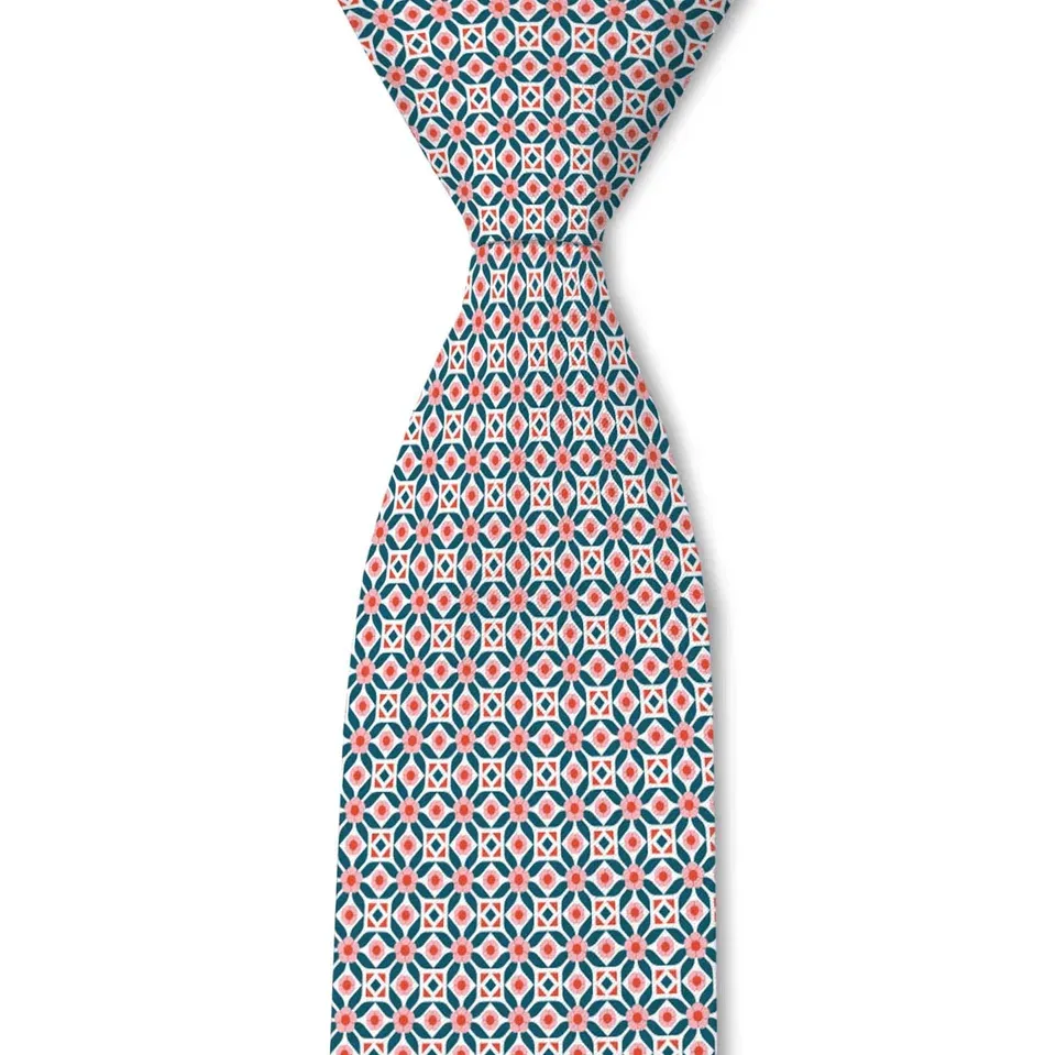 Diamond Pattern Necktie