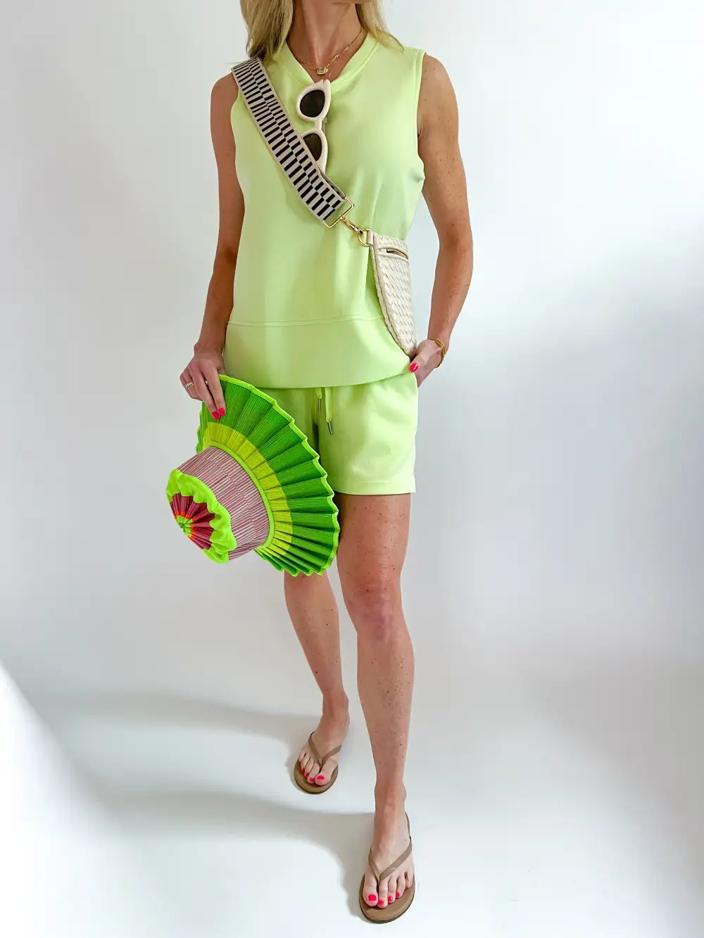 Textured Shorts Soft Drape