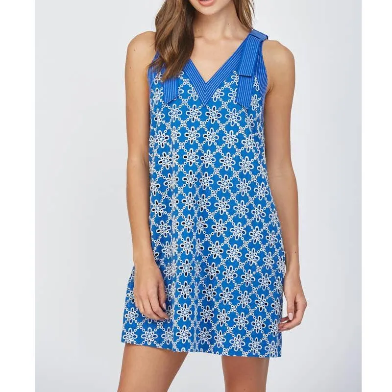 Eyelet Casual Dress