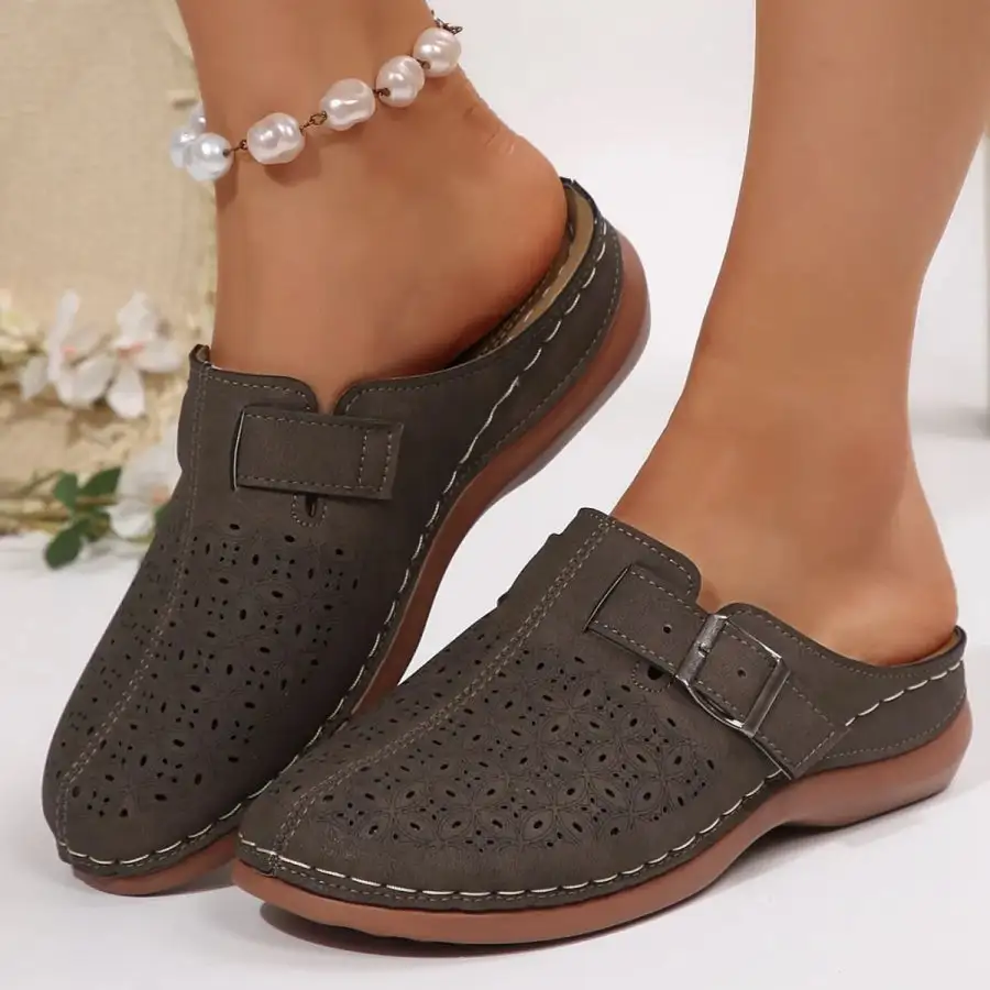 Round Toe Platform Loafer Shoes