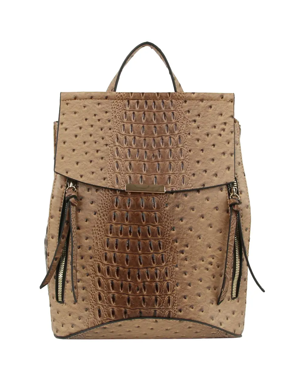 Textured Convertible Backpack