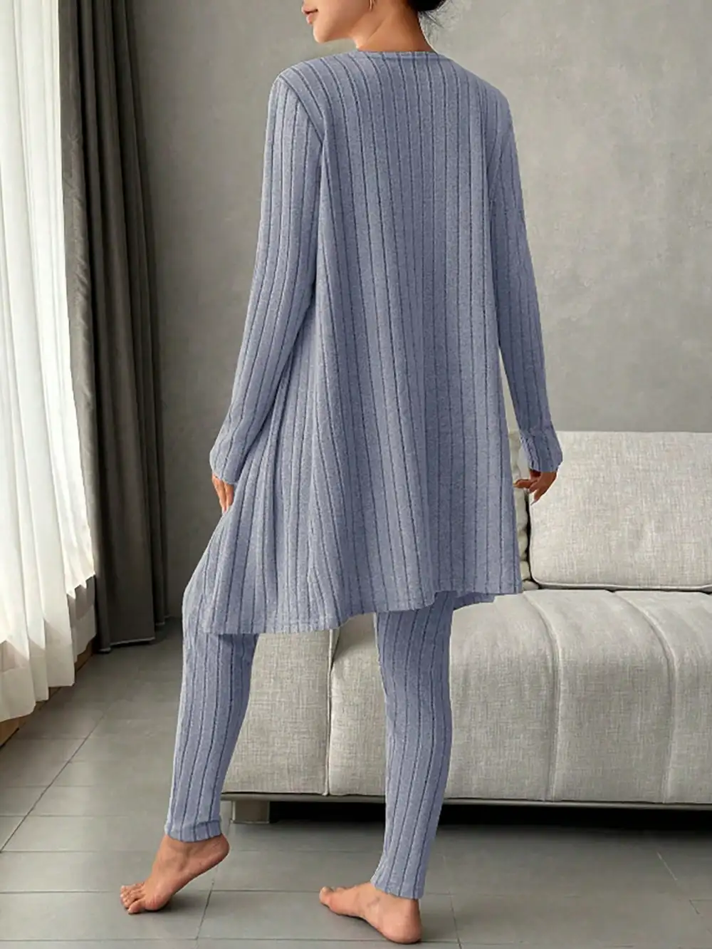Scoop Neck Lounge Sleepwear Set