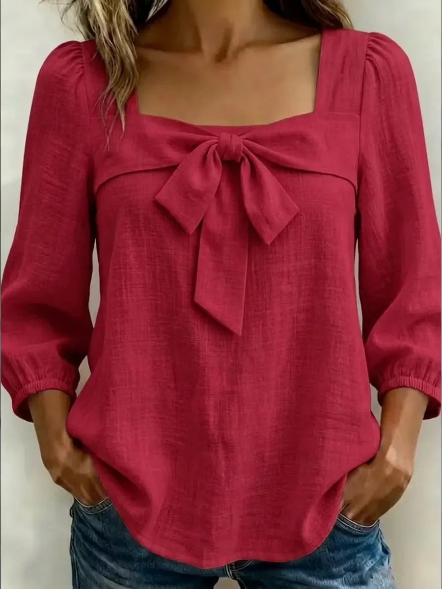 Women's Casual Fashion Pure Cotton Shirt