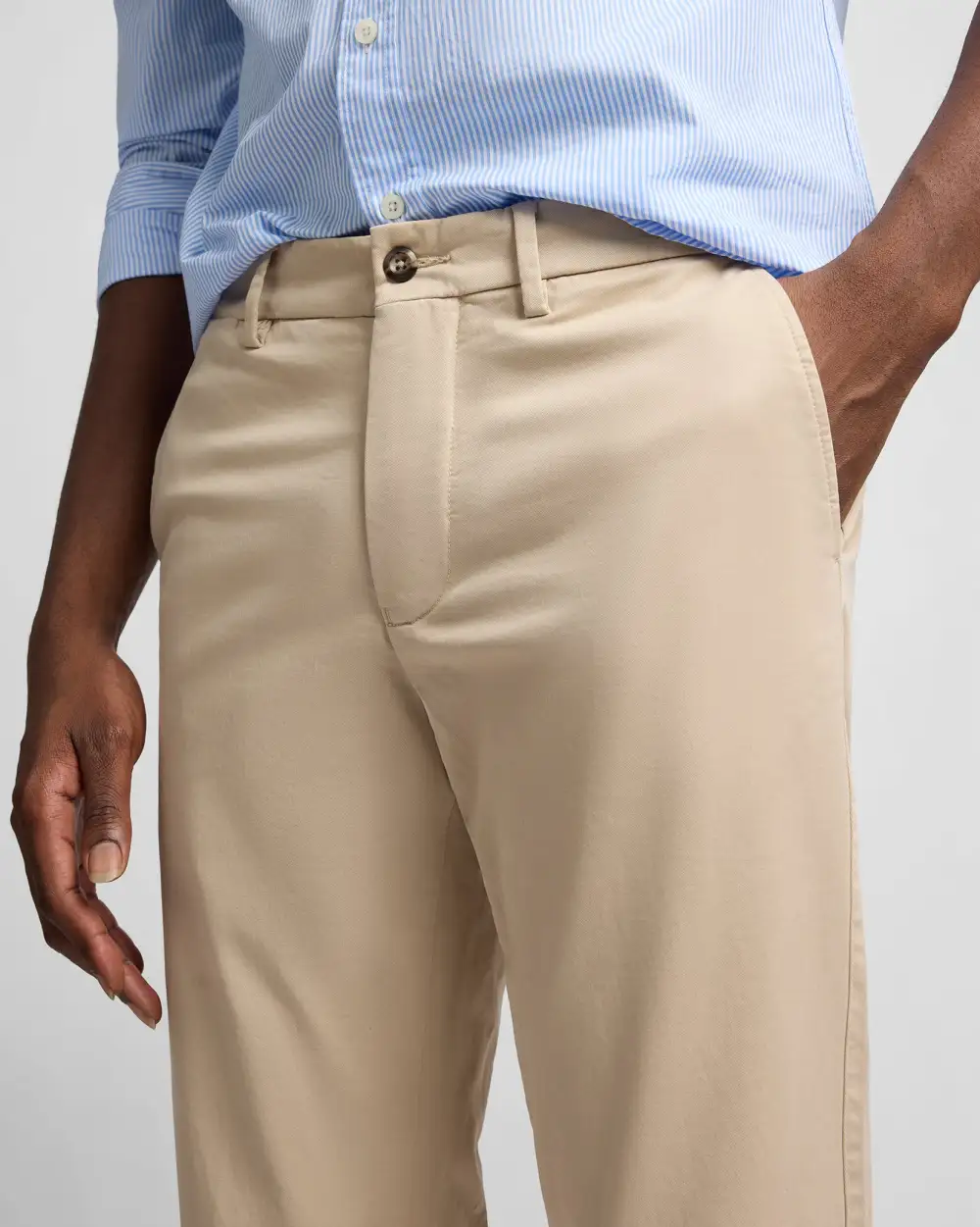 Stretch Cotton Chino Pants