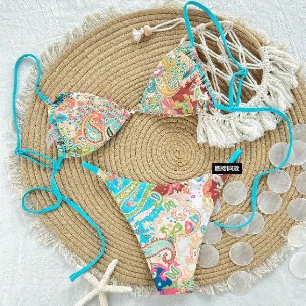 New Women S Bikini Swimwear with Fashion Print