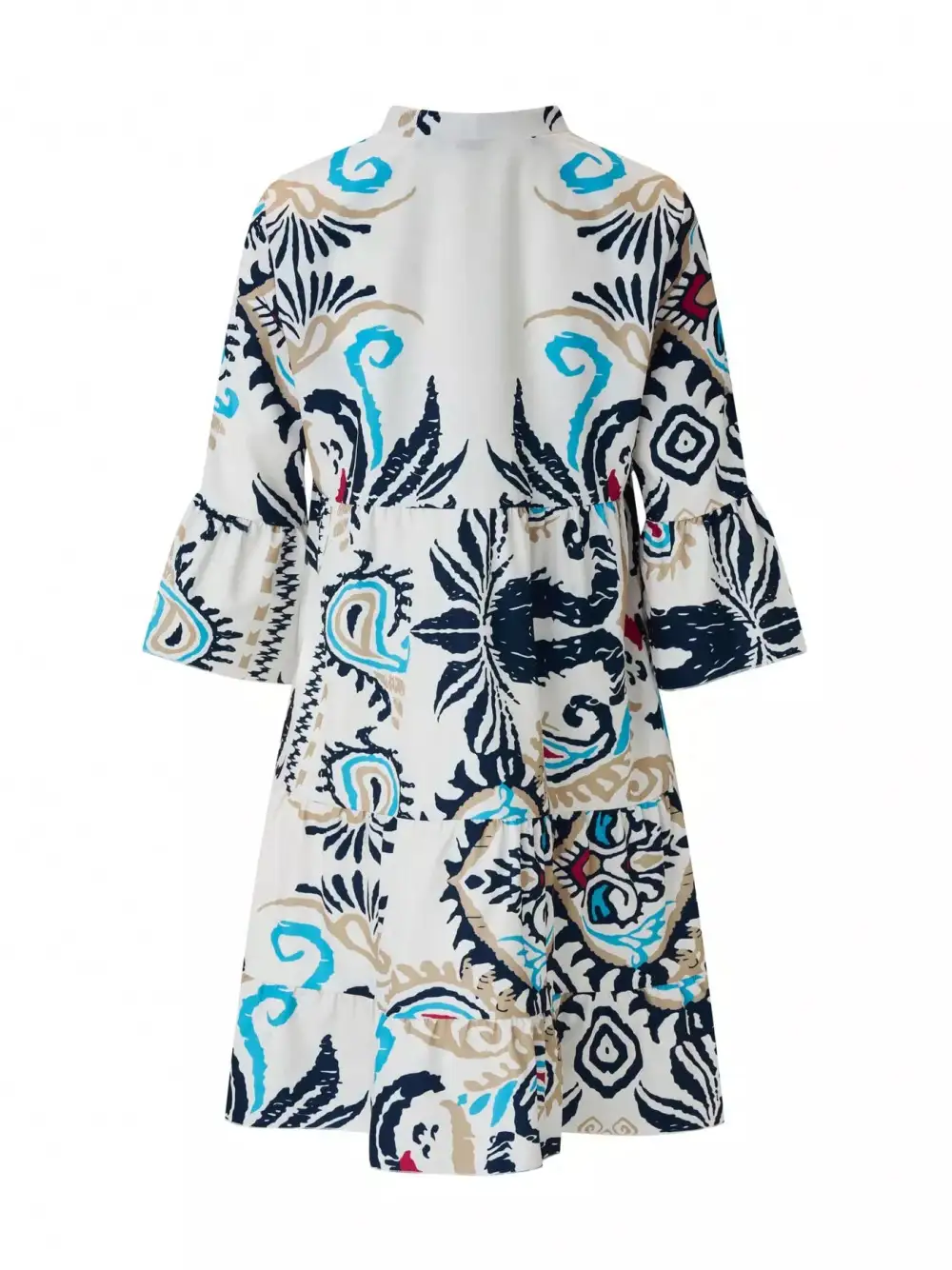 Bohemian Tiered Mini Dress
