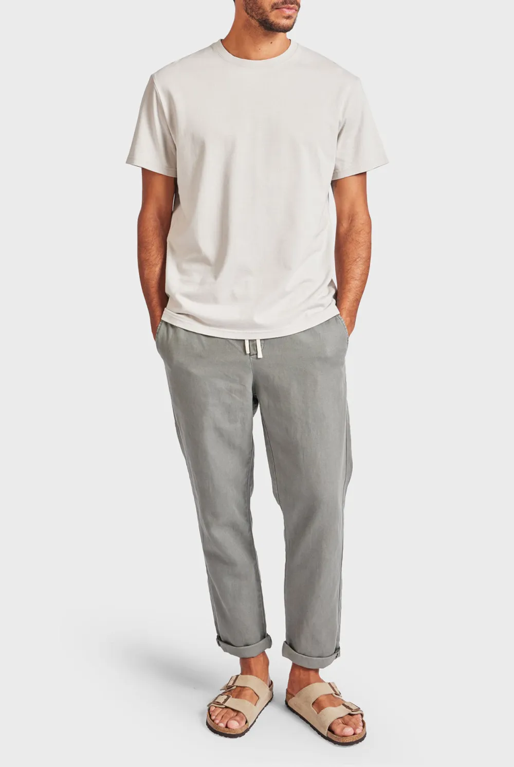 Casual Short Sleeve Crew Neck Tee