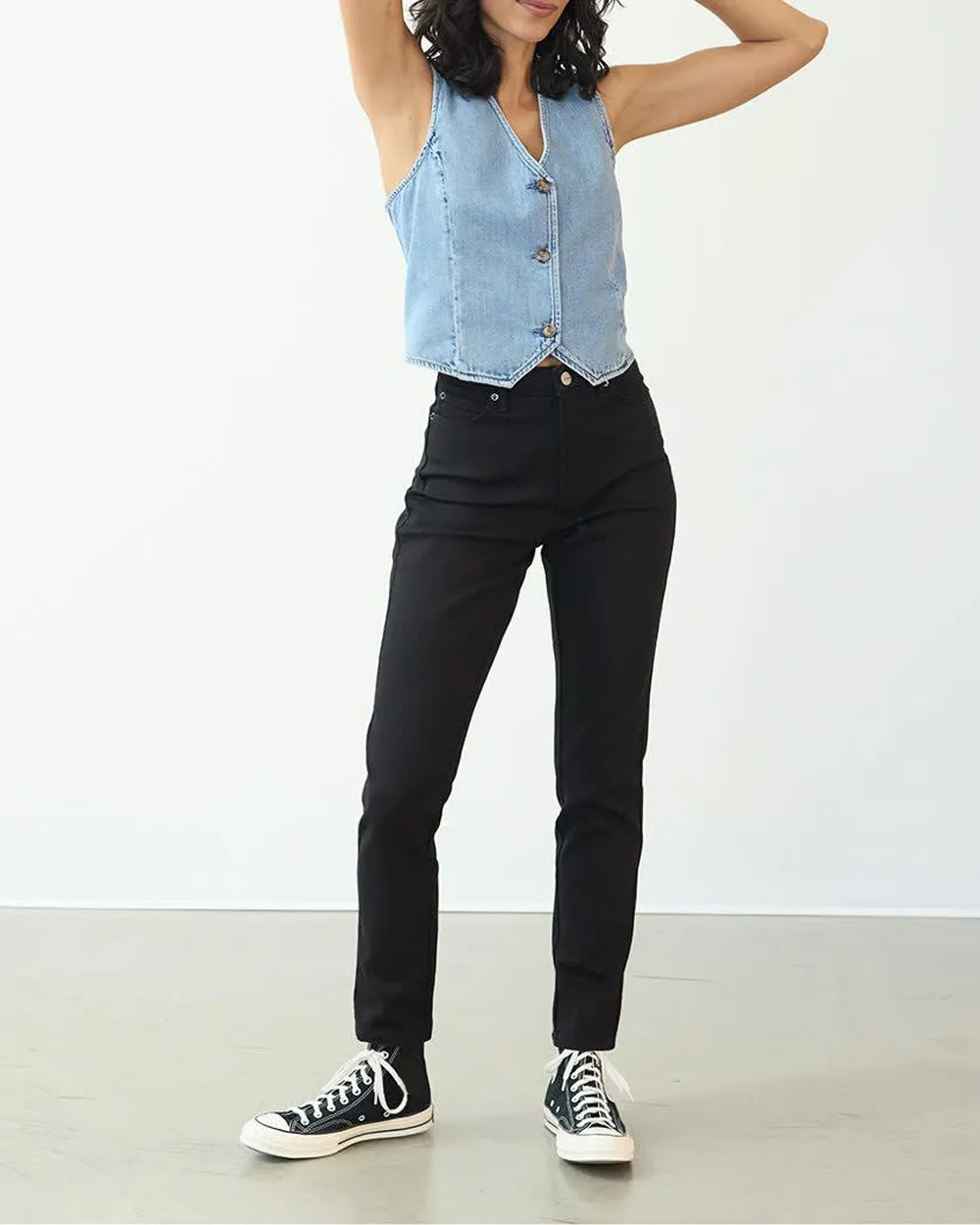 Slim-Leg High-Rise Jean  Vintage