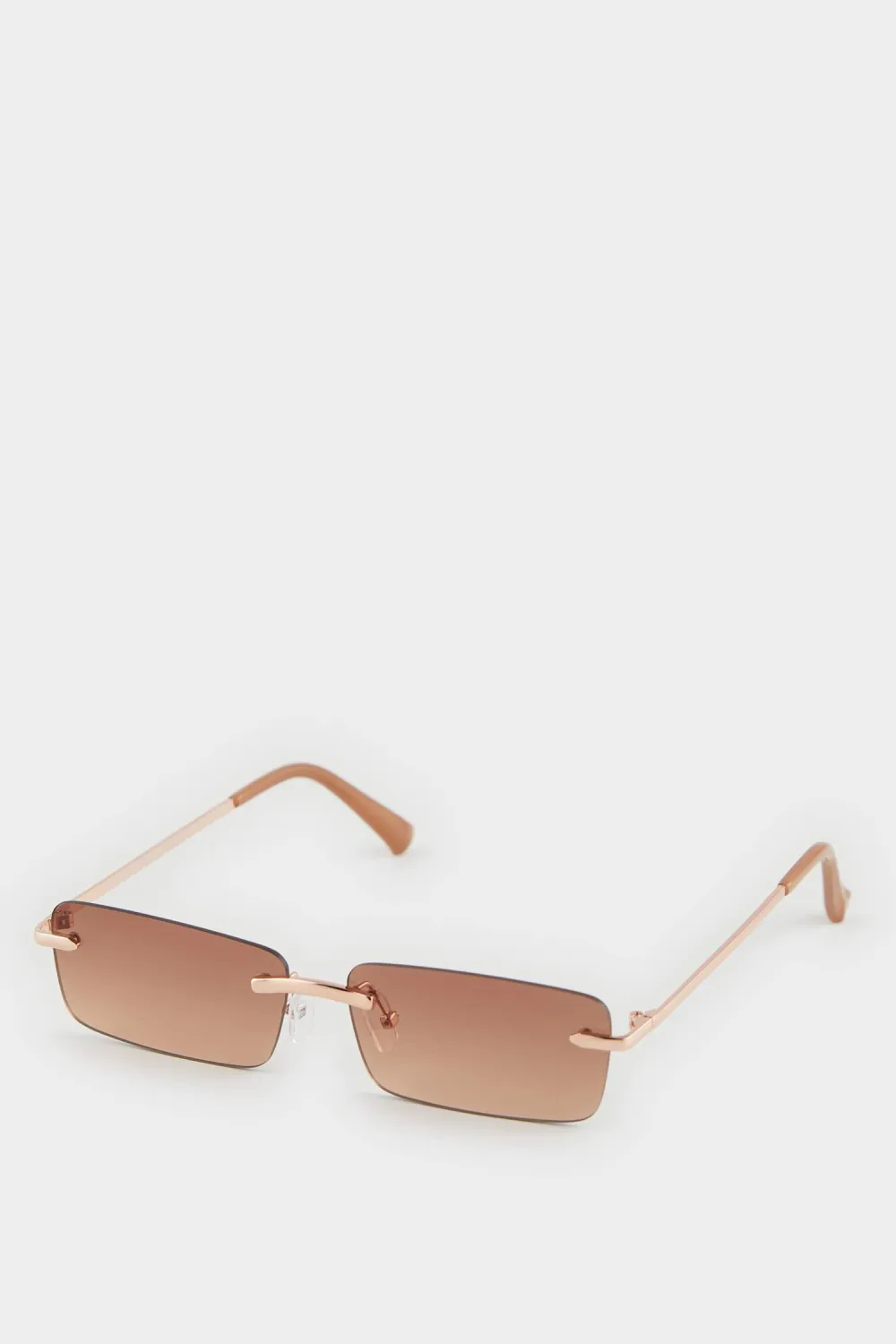 Frameless Metal Sunglasses