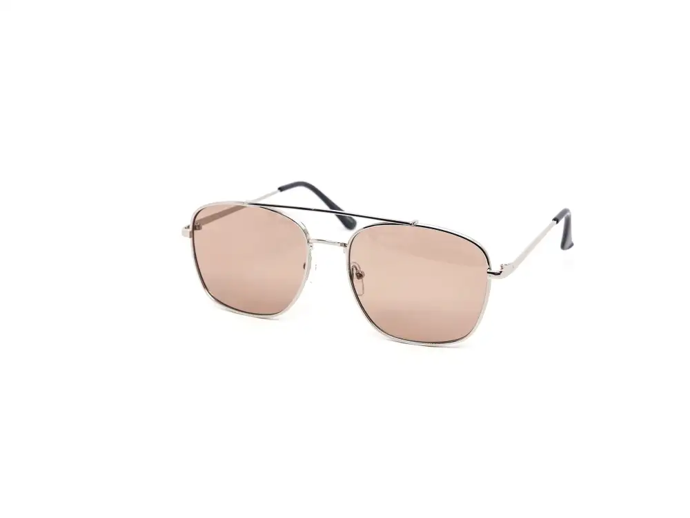 12-Pack Modern Square Aviator Gradient Metal Sunglasses