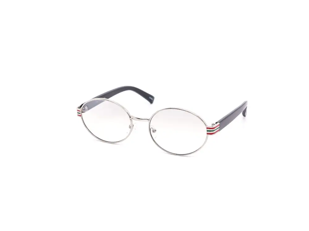 12-Pack Metal Oval Gradient Sunglasses