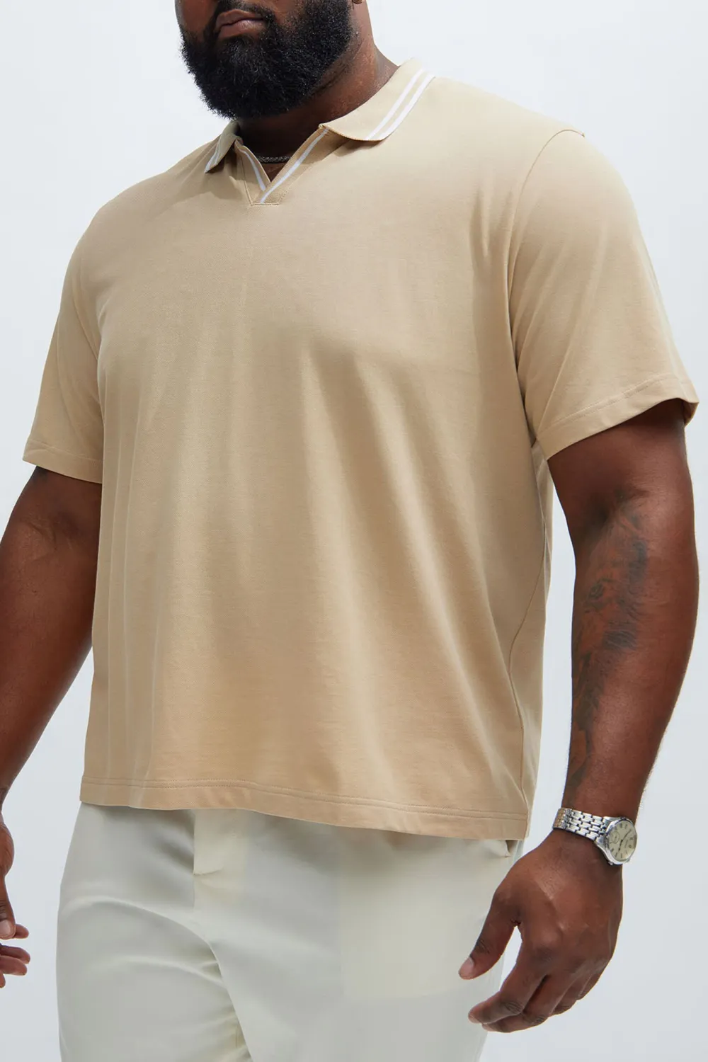 Business Style Short Sleeve Polo