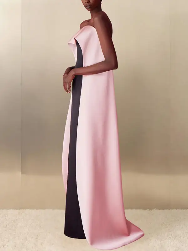 Tube Sleeveless Maxi Dress