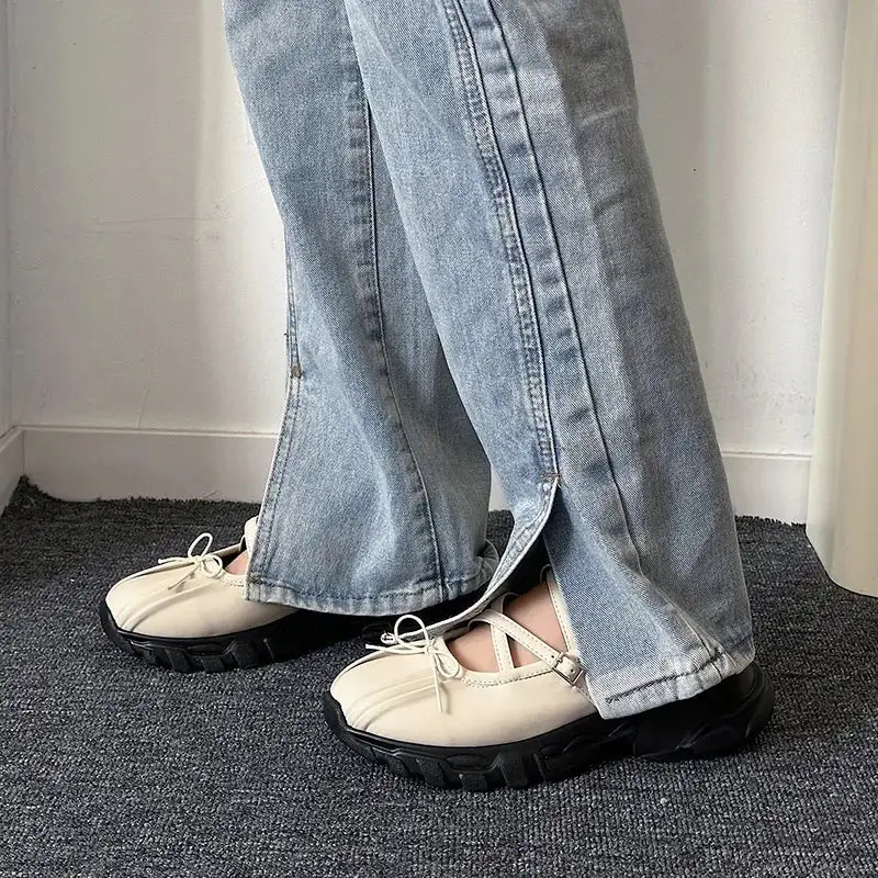 Mary-Jane Loafer Flats