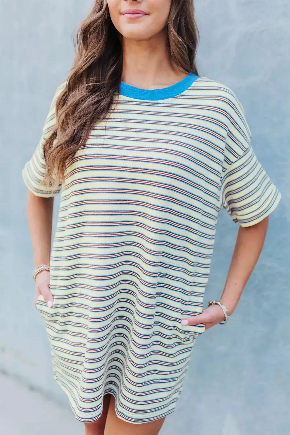 Loose Fit Striped Shirt