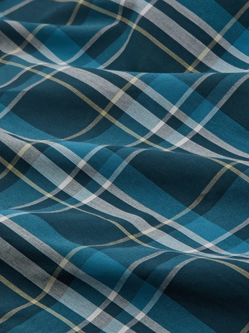 Classic Fit Cotton Two Tone Check Boxers