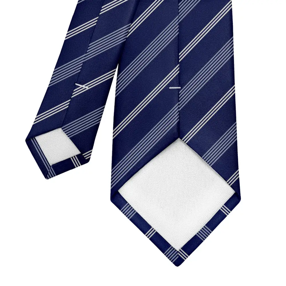 Refined Stripe Texture Necktie