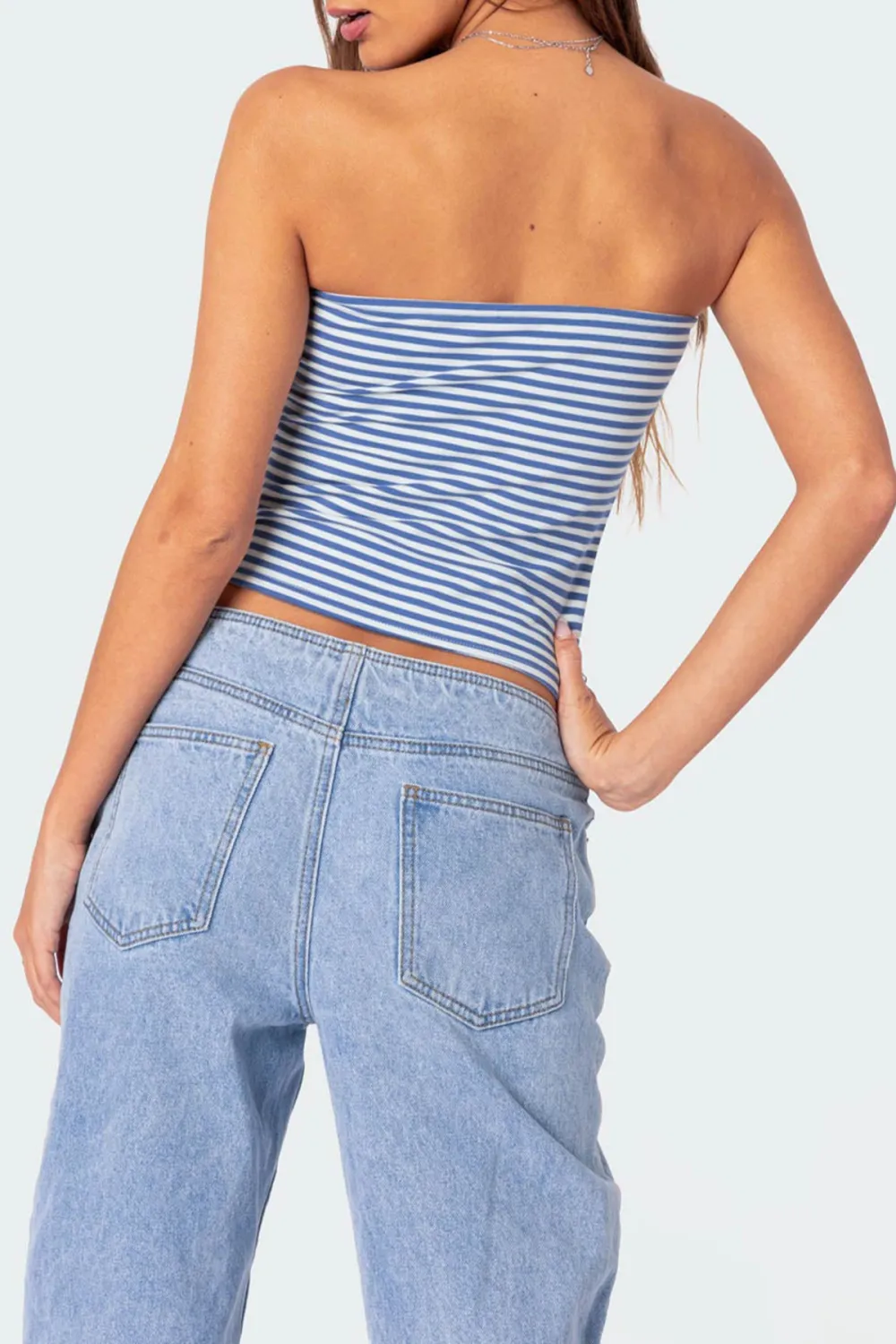 Striped Tube Top