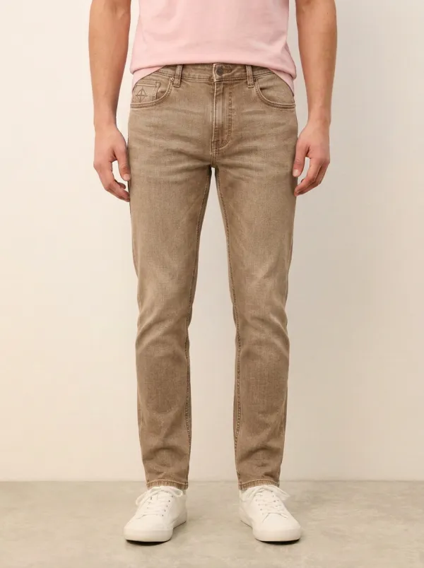 Men's Rugged Everyday Slim Fit Stretch Denim Jeans