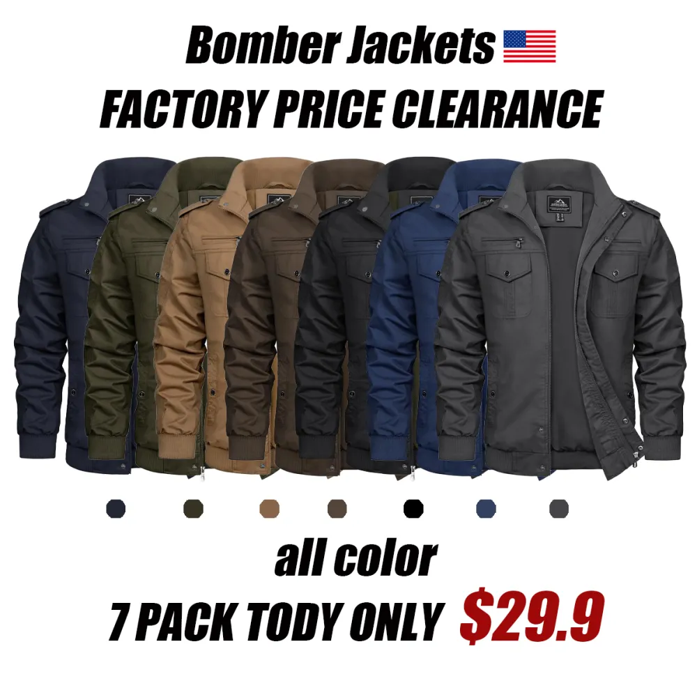 Men's Cotton Jacket Full Zip Lightweight Cargo Work Casual Jacket Outwear Coat Menswear Tops Underwear Human Long Sleeve Beige Plain