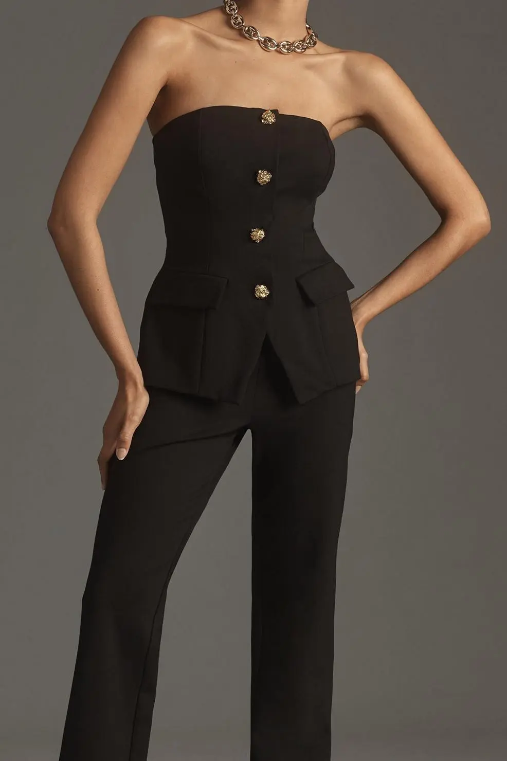 Structured Twofer Jumpsuit