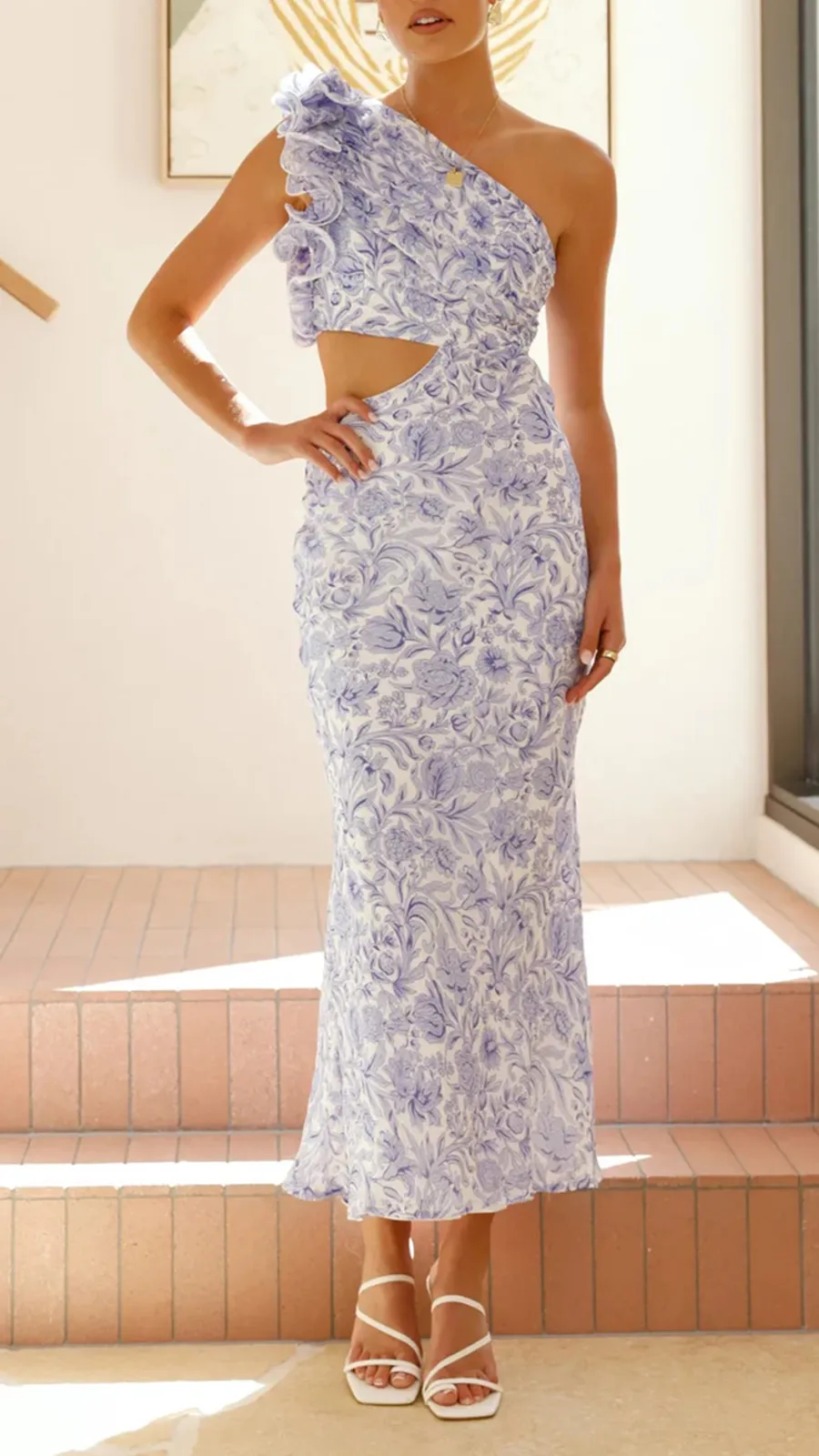 Side Cut Out Design Dress