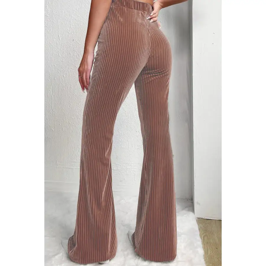 High Waist Bootcut Pants