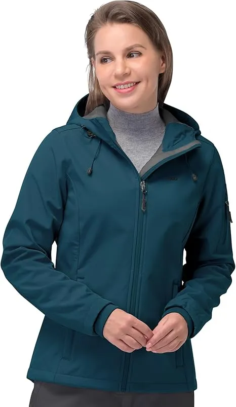 Women’s Softshell Fleece-Lined Jacket – Lightweight Warmth for Every Adventure