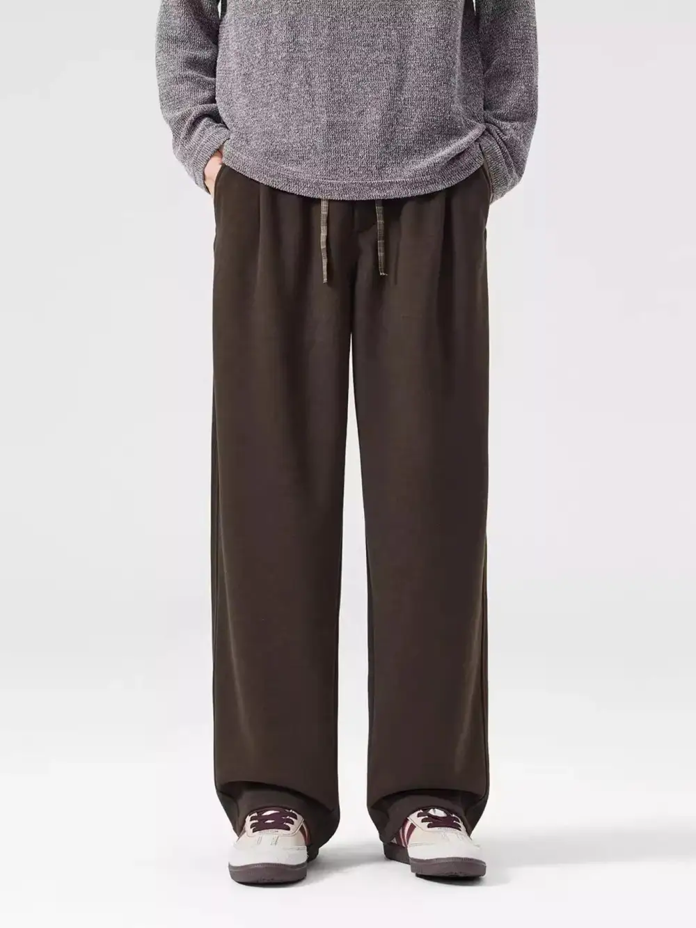 Refined Men's Plus Size Loose Fit Drawstring Casual Pants