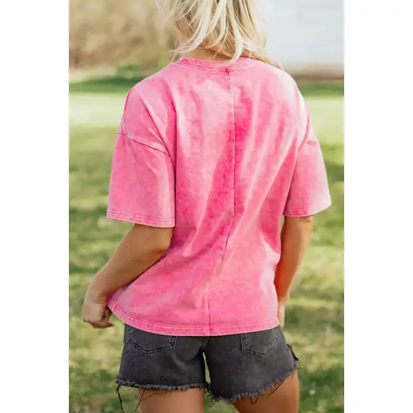 Lightweight Cotton Mineral Washed Oversize Tee