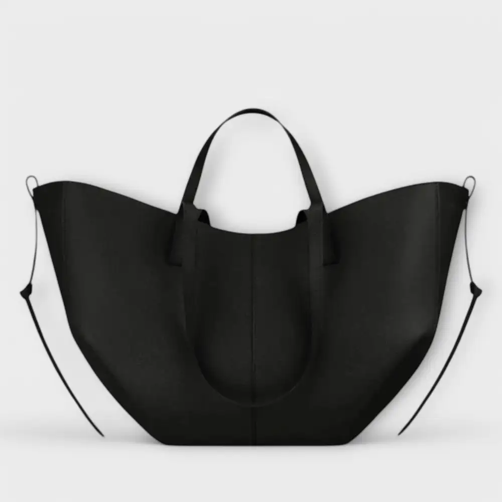 Boxy Twill Handbag