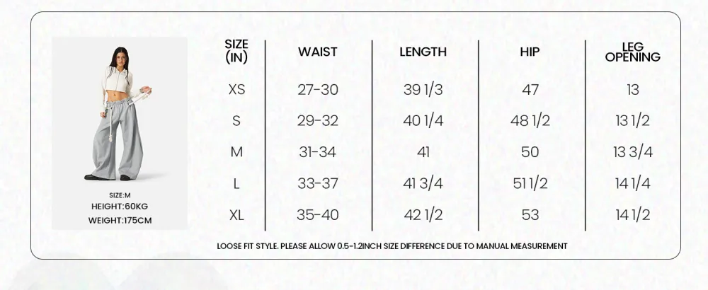 🩶 Unisex Baggy Wide Leg Pants – Relaxed Fit. Everyday Freedom.