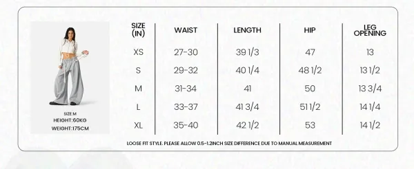 🩶 Unisex Baggy Wide Leg Pants – Relaxed Fit. Everyday Freedom.