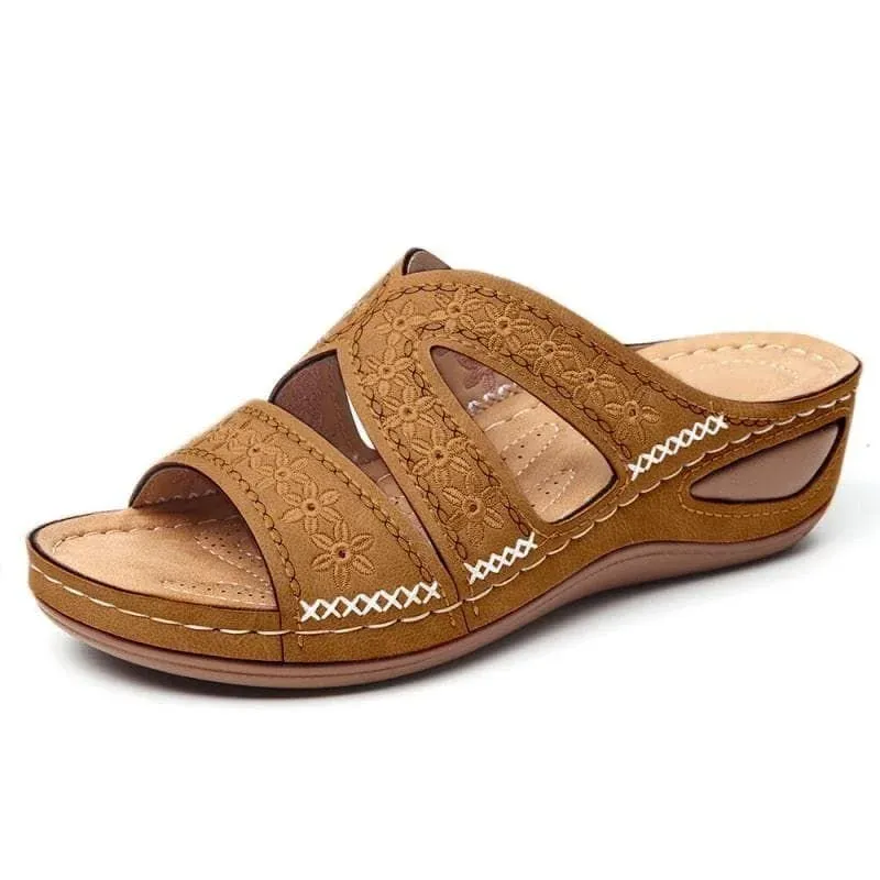 ?Premium Orthopedic Thick Platform Slipper Sandals